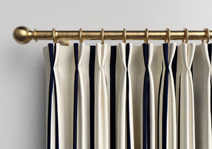 Winnies Stripe, Hudds - Made to Measure Curtains - Image 10